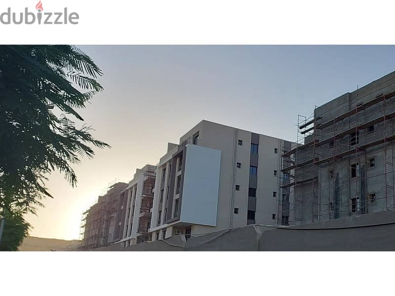 With the lowest down payment, apartment 177m with garden 105m for sale,fully finished installments till 2030, with a prime view, fifth square marasem 3