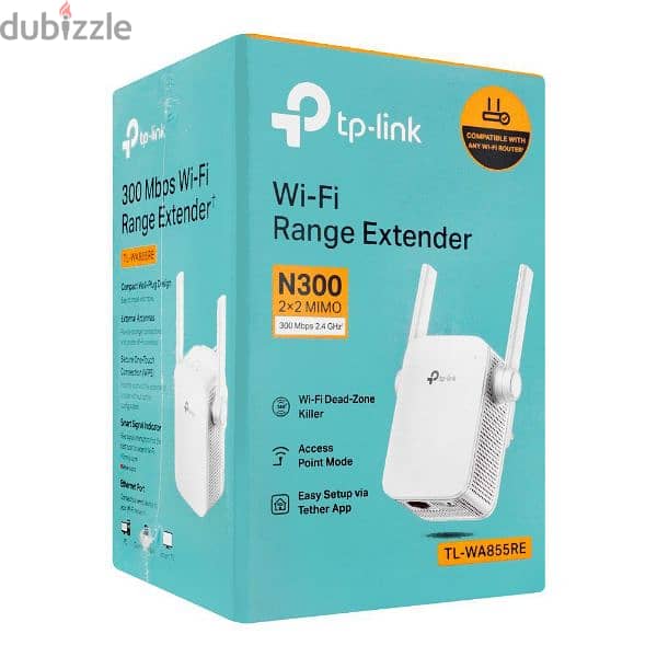 مقوي شبكة الواي فاي TP-Link WiFi Extender للبيع 0