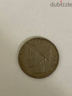 100 lire italian 1998 coin قطعه نقديه نادره