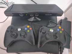 Xbox 360+ kinect + 2 controllers