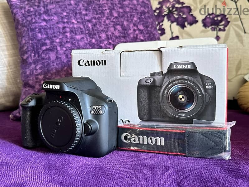 NEW Canon EOS 4000D 6