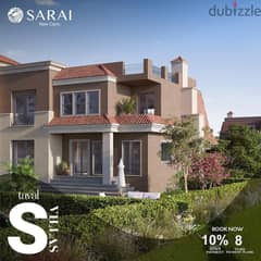 A 3-storey villa for sale with installments over 8 years in Saray, Mostaqbal City, in front of New Cairo