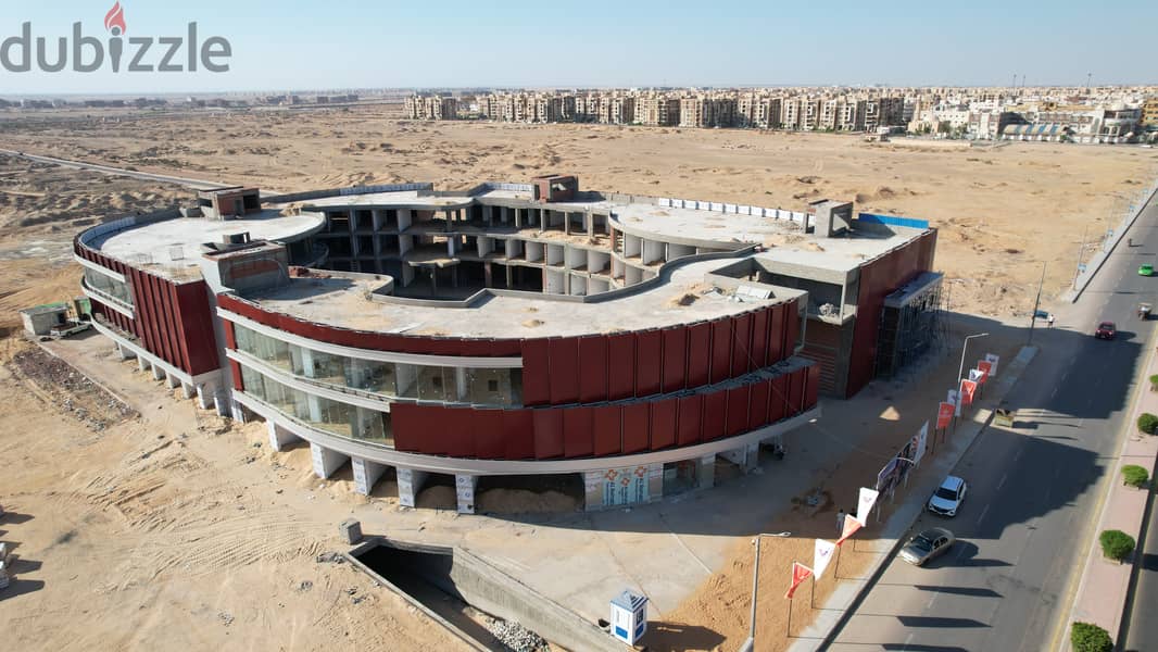 محل تجاري للبيع مساحته 46.33 متر و استلام في 2024 بمدينة السادات 1