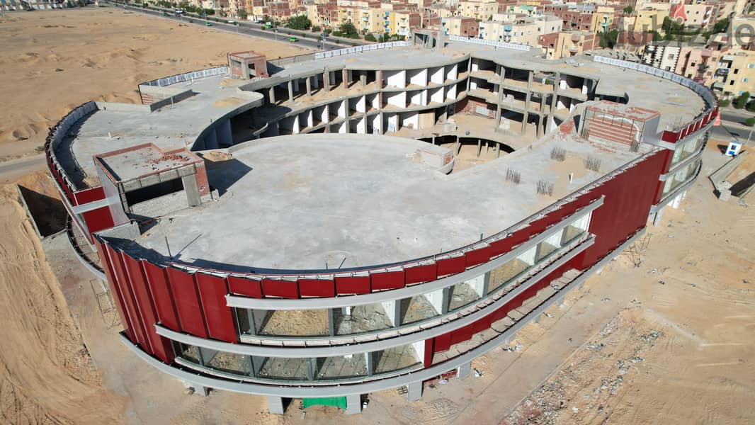 محل تجاري للبيع مساحته 46.33 متر و استلام في 2024 بمدينة السادات 4