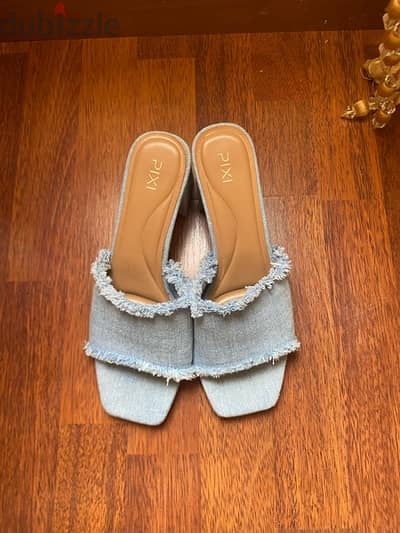 Pixi Denim Slippers