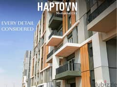 Ready Apartment 195m from Hassan Allam in HapTown New Cairo Lowest price