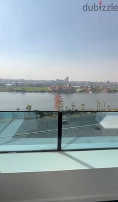 For sale, a furnished hotel apartment with appliances and air conditioners ((months received)) unbeatable location with a direct view of the Nile