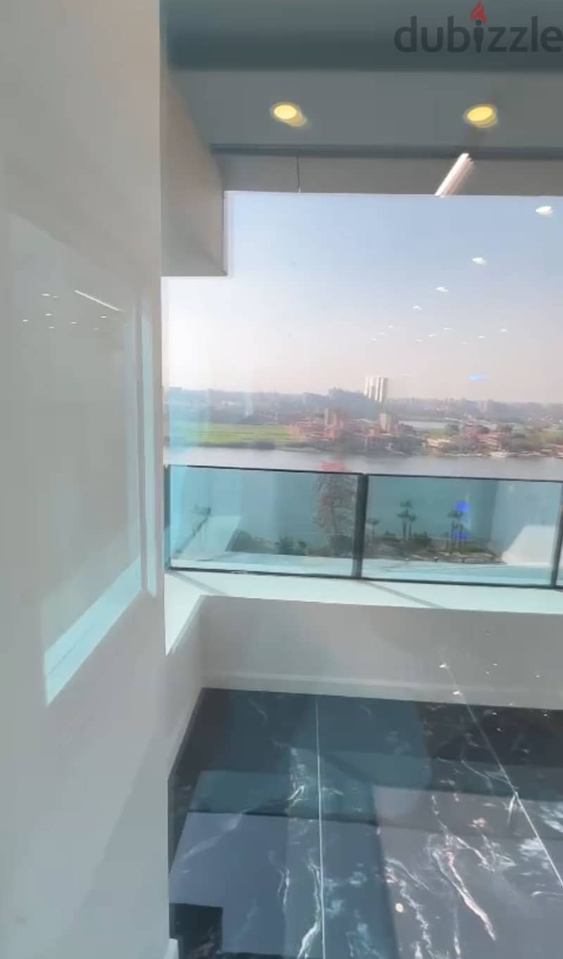 For sale, a furnished hotel apartment with appliances and air conditioners ((months received)) unbeatable location with a direct view of the Nile 3