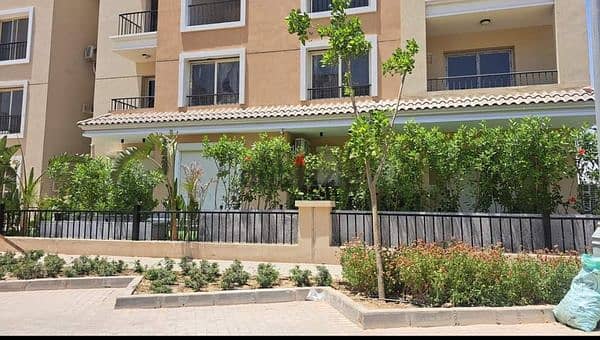 For sale, a 218 sqm apartment in the heart of Mostaqbal City, next to Madinaty, in the SARAI Compound, in installments over 8 years 6