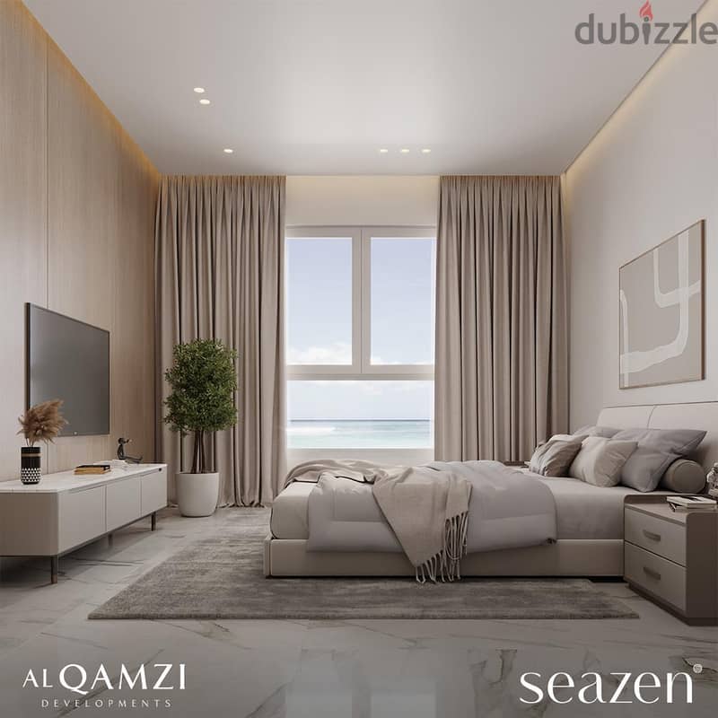 Fully equipped chalet for sale in Seazen North Coast / from Al Qamzi Real Estate Development Company - Seazen 3