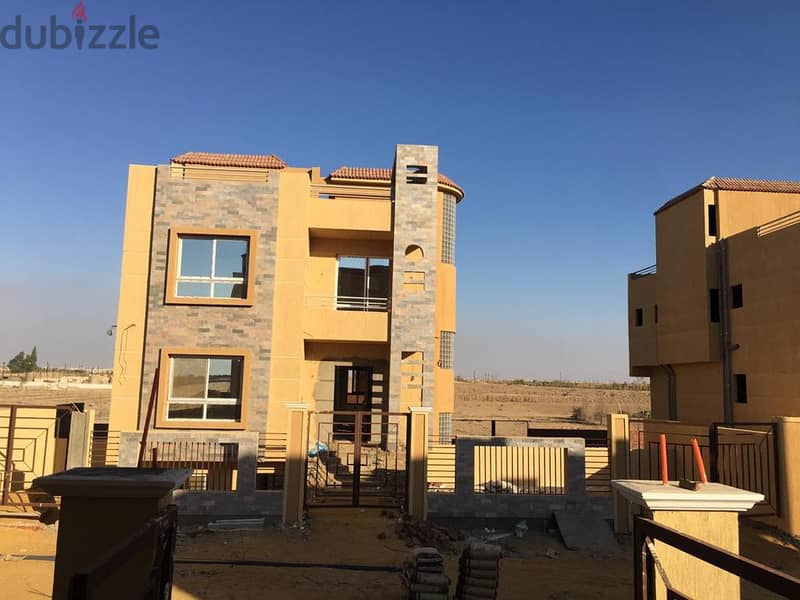 Inspect and receive immediately an independent villa of 500 meters, fully finished, in the heart of Sheikh Zayed, in installments over 5 years. 2