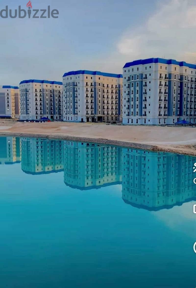 Cash is required: 350,000 to receive a finished apartment in the city of Alamein, and the rest of the amount is in installments over 7 years/North Coa 3