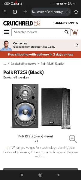 Polk audio 7 speakers 2