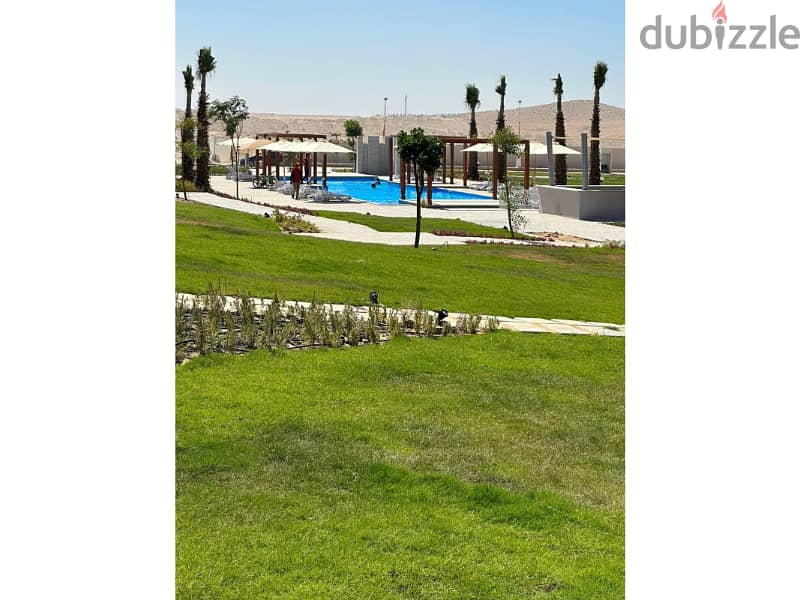 FOR SALE IN GAIA AL Ahly Sabbour  ( Ras El Hekma ) prime location overlooking pools and sea view 16