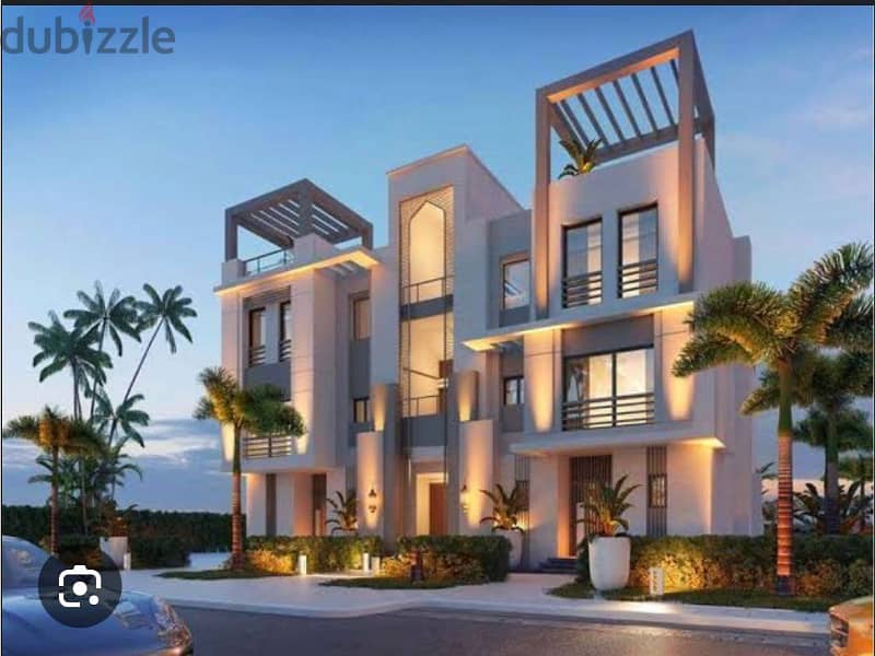 FOR SALE IN GAIA AL Ahly Sabbour  ( Ras El Hekma ) prime location overlooking pools and sea view 25