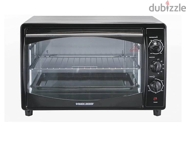 Black & Decker TRO60 Electric Oven Toaster Griller, 1800 W 1