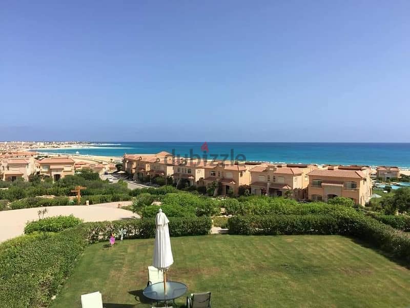 Chalet with garden for sale  seaview  in Telal el Sahel Super lux finishing 1