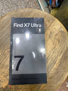 OPPO Find X7 Ultra 11 5G dual sim 512/16G Orange جديد متبرشم
