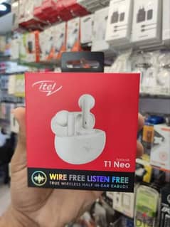 للبيع سماعة وايرليس Itel T1 Neo 0