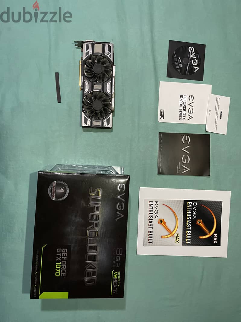 Evga GTX 1070 sc 0