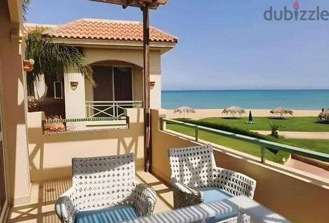 Ready to move sea view twin villa for sale in La Vista Ras El Hikma North Coast  لافيستا راس الحكمة الساحل الشمالي 2