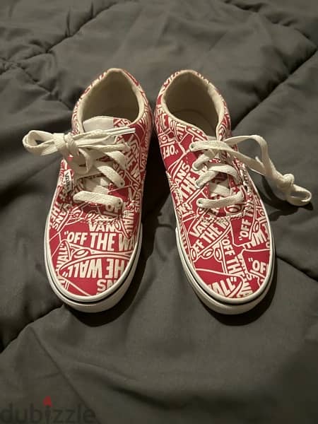 Vans shoes for boys size 32.5 1