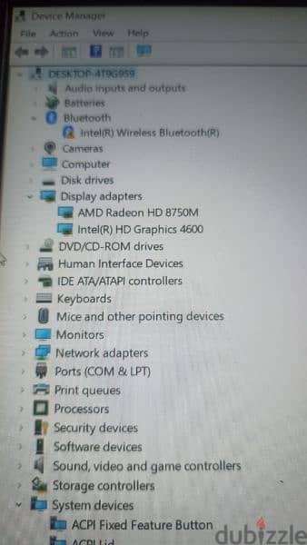 hp كور i5 جيل رابع بكارت شاشه amd 1 جيجا