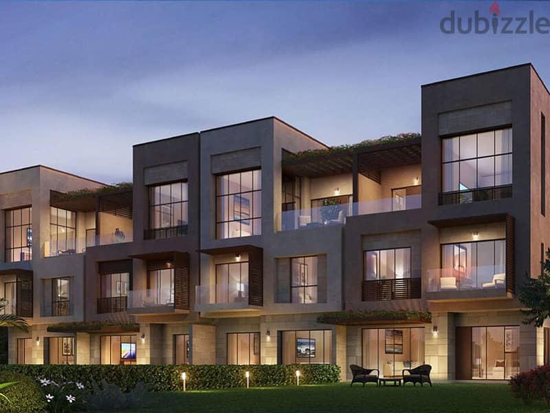 Only For One Week amazing town house corner for sale with installments till 2027 at district 5 3