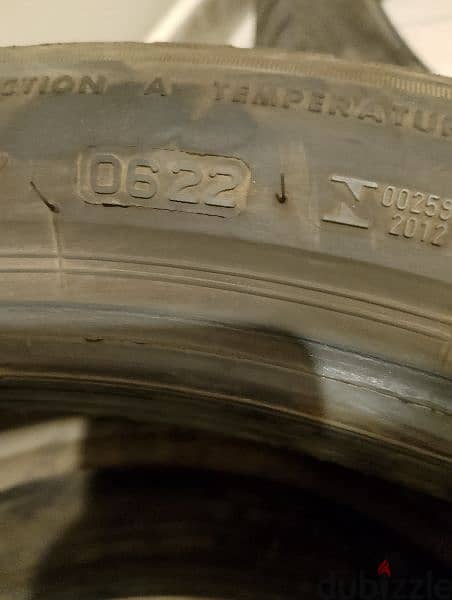 bridgestone tiers 18/225/45 للبيع كاوتش انتاج ٢٠٢٢ 10