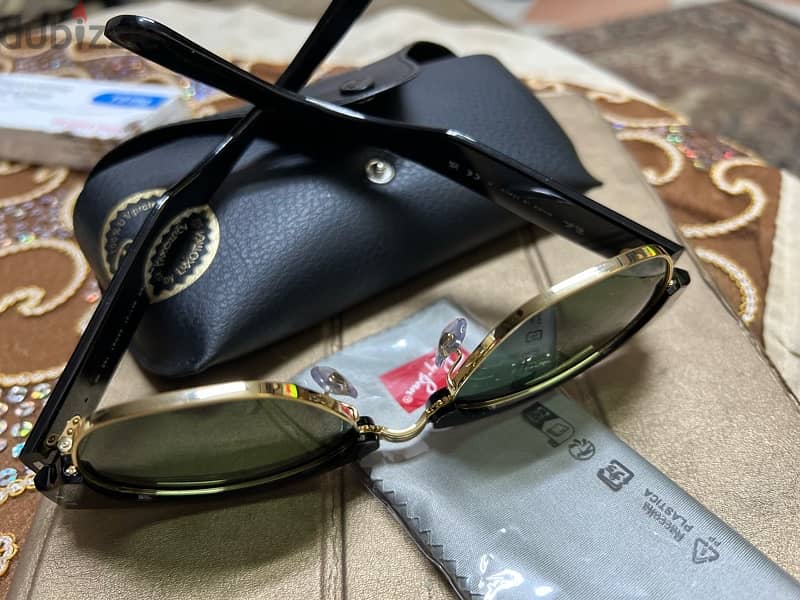 نظارة ريبان ميجاكلوب أصلية rayban Mega Clubmaster RB0316S 901/31 black 0