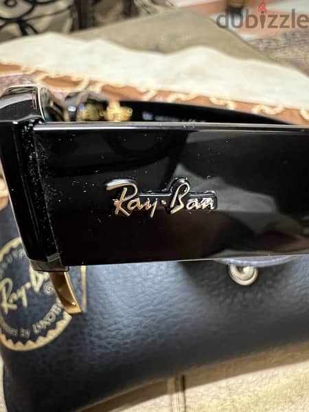 نظارة ريبان ميجاكلوب أصلية rayban Mega Clubmaster RB0316S 901/31 black 1