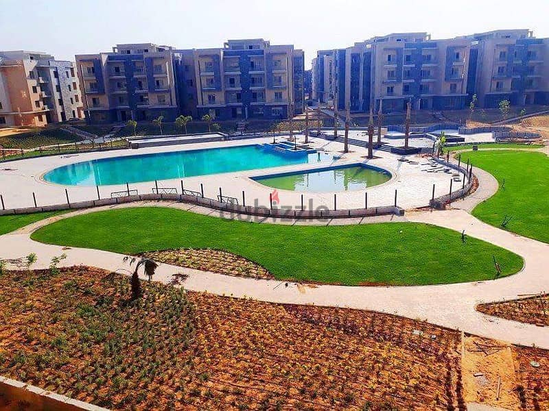With DP: 4,809,000 Own Your Prime location Apartment for sale at Galleria Moon Valley  / New Cairo 5
