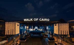 ( walk of cairo )  محل للبيع مساحة 100 متر