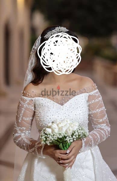 فستان عروسه تفصيل 3