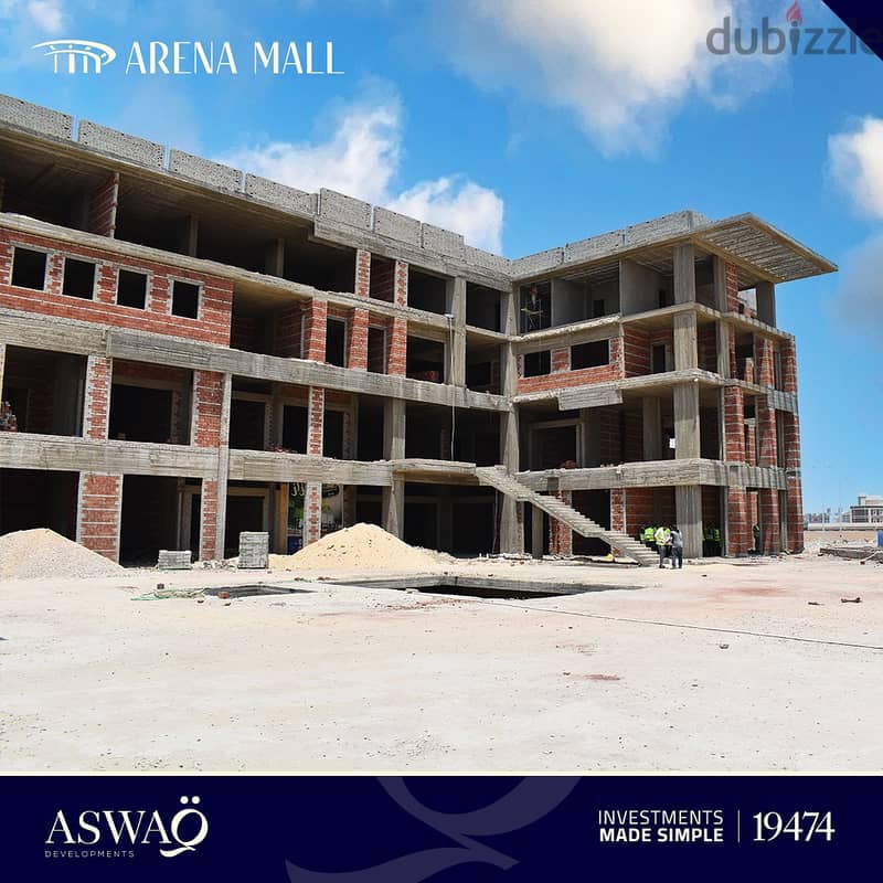 محل تجاري للبيع 64 في مدينة الشروق بمول ارينا Arena Mall 3