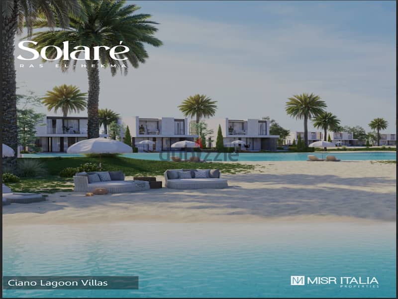 Chalet for sale in Solare Ras El Hekma with developer Misr Italia | Only 5% down payment Fully finished | 25% cash discount 2