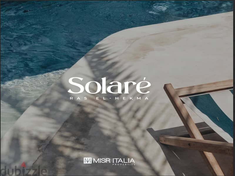 Chalet for sale in Solare Ras El Hekma with developer Misr Italia | Only 5% down payment Fully finished | 25% cash discount 12