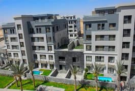 4BR apartment for sale in New Cairo 215m prime location with installments in Trio Gardens   التجمع الخامس تريو جاردنز