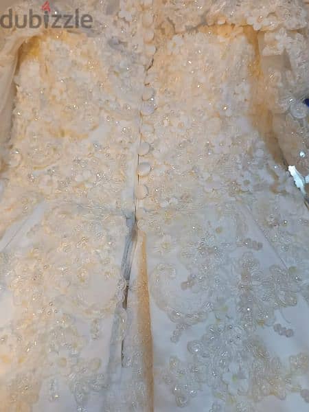 فستان زفاف ليلة العمر من توب نايت استيراد السعودية بخامات عالية الجودة 4