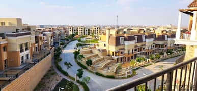 Duplex for sale - with an area of ​​137 meters in the Sarai project, Misr City Company, in a very special location