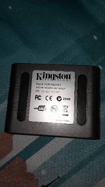 Kingston Technology FCR-HS219/1 USB2.0 Flash Memory Reader 1