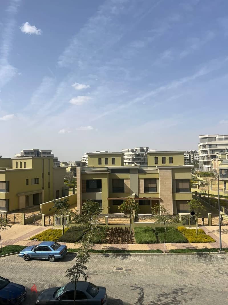 Apartment 190. M in Sodic Villette new cairo semi finished for sale with down payment and installments over 4 years 1