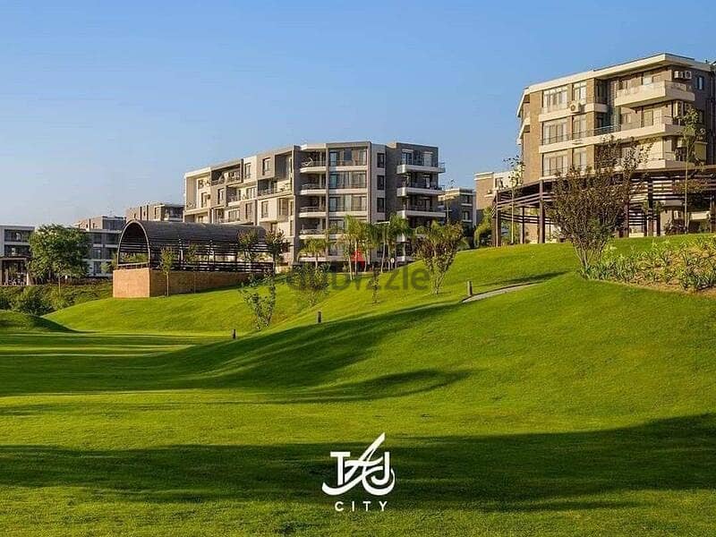 Apartment 129 m, 3 rooms, panoramic view on the largest golf city in front of Cairo Airport, extension of Al-Thawra Street 0