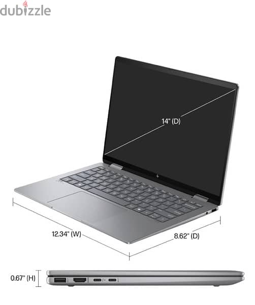 تم تخفيض السعر الي ٥٥٠٠٠ لسرعة البيع HP laptop envy x360 1