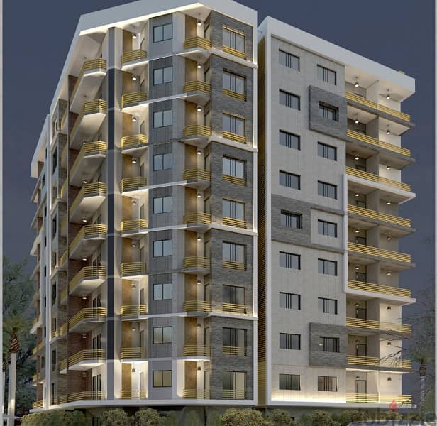 Penthouse 252 sqm, view garden, 3 months receipt, in the new Degla division, next to the club, in installments. 1