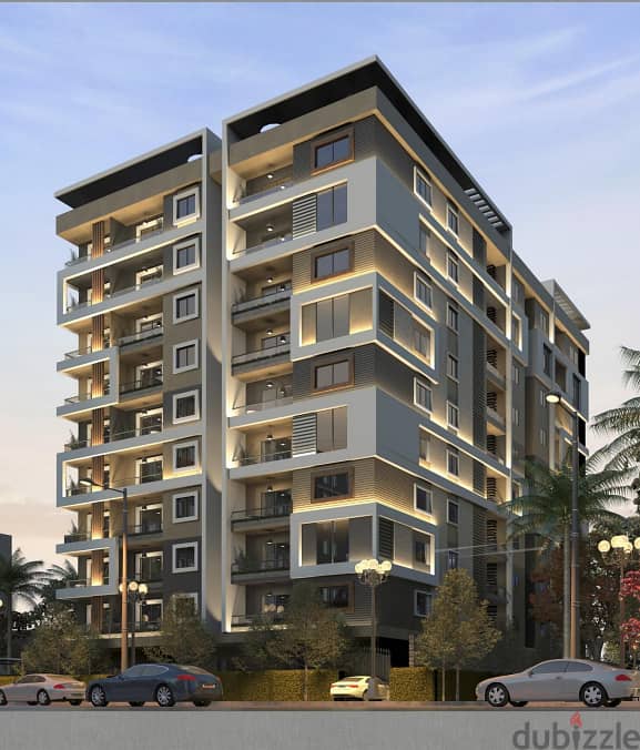 A penthouse built for 6 months in Taksim Degla, next to Wadi Degla Club, in installments 1