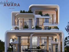 Fully finished apartment 203m for sale in Amara New Cairo Compound