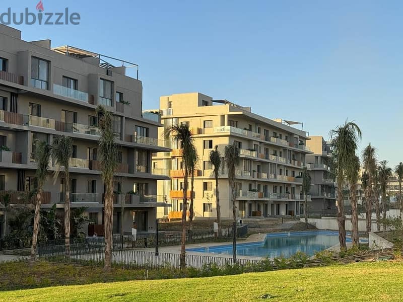 First Use - 4 bedrooms Apartment Overlooking Landscape - with kitchen & AC's - in Villette Sodic Compound - New Cairo 9