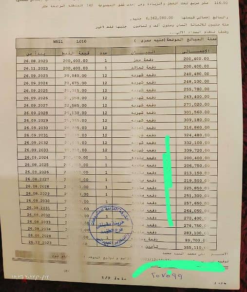 شقة للبيع في مدينتي مساحة 116 م B14  موقع مميز جدا 1