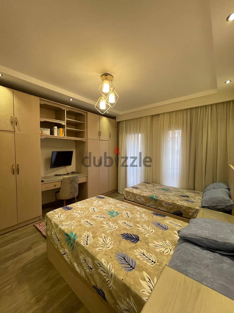 First Use - Fully Furnished  Apartment 2 bedrooms - Ultra Super Lux in 90 Avenue Compound Next to the American University - New Cairo 7